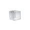 Azar Displays 4" Cube Bin for Pegboard or Slatwall, PK4 256105 - alternate 1